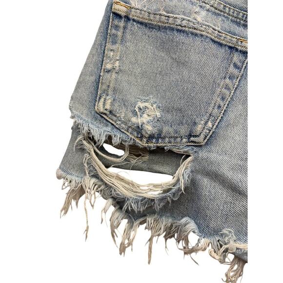 AGOLDE Parker Vintage Cut Off Short Swapmeet SZ 23 - Picture 8 of 8